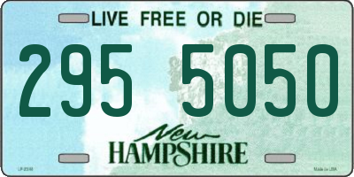 NH license plate 2955050