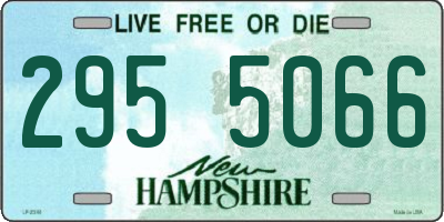 NH license plate 2955066