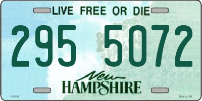 NH license plate 2955072