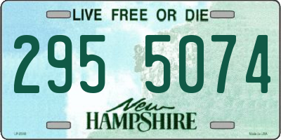 NH license plate 2955074
