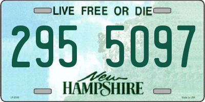 NH license plate 2955097