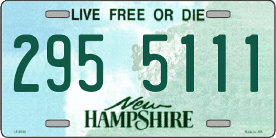 NH license plate 2955111
