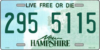 NH license plate 2955115