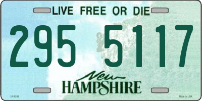 NH license plate 2955117