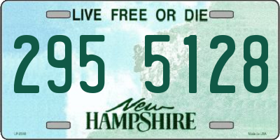 NH license plate 2955128