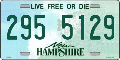 NH license plate 2955129