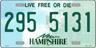 NH license plate 2955131