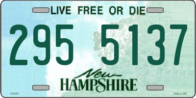 NH license plate 2955137
