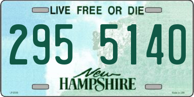 NH license plate 2955140