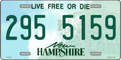 NH license plate 2955159