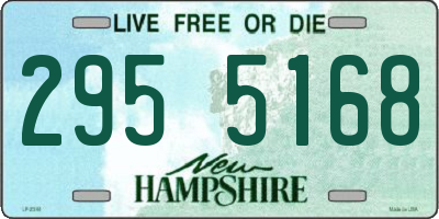 NH license plate 2955168