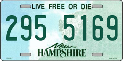 NH license plate 2955169