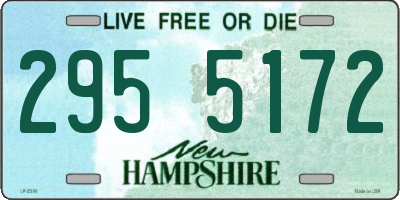 NH license plate 2955172