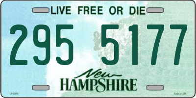 NH license plate 2955177