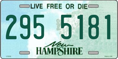 NH license plate 2955181