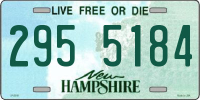 NH license plate 2955184