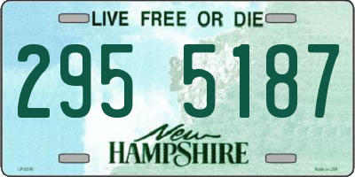 NH license plate 2955187