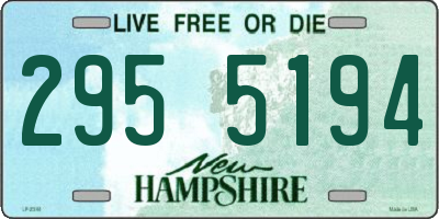 NH license plate 2955194