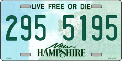 NH license plate 2955195