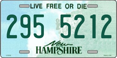 NH license plate 2955212