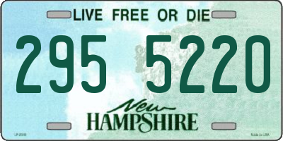 NH license plate 2955220