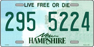 NH license plate 2955224
