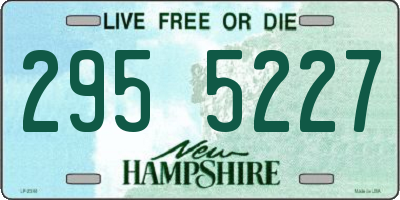 NH license plate 2955227