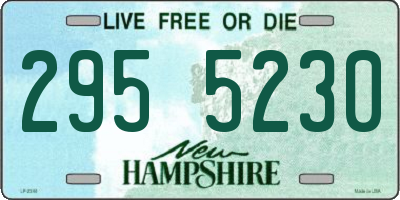 NH license plate 2955230