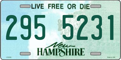 NH license plate 2955231