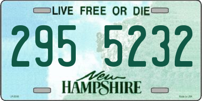 NH license plate 2955232