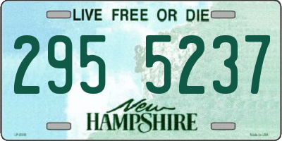 NH license plate 2955237