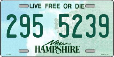 NH license plate 2955239