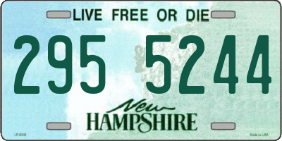 NH license plate 2955244