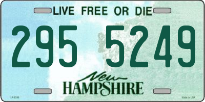 NH license plate 2955249