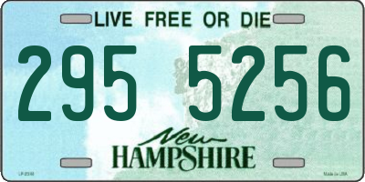 NH license plate 2955256