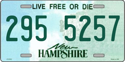 NH license plate 2955257