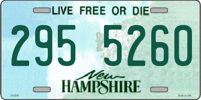 NH license plate 2955260