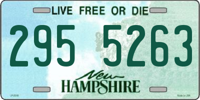 NH license plate 2955263