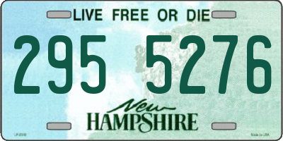 NH license plate 2955276