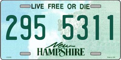NH license plate 2955311