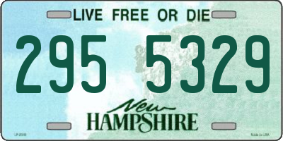 NH license plate 2955329