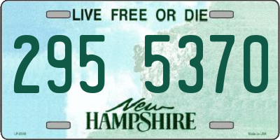 NH license plate 2955370
