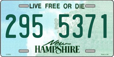 NH license plate 2955371
