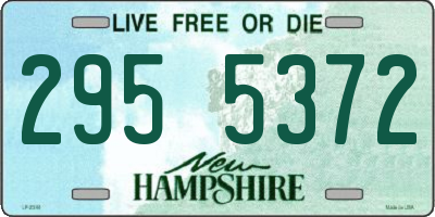 NH license plate 2955372