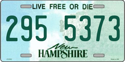 NH license plate 2955373