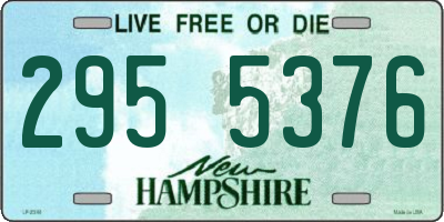 NH license plate 2955376