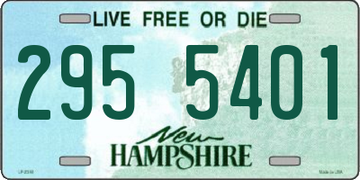 NH license plate 2955401