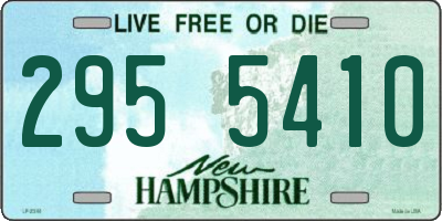 NH license plate 2955410