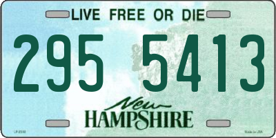 NH license plate 2955413