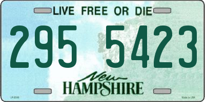 NH license plate 2955423